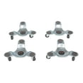 thumbnail image 4 of Vestil Manufacturing LEG-D-12-4PK 12 x 10.75 in. 300 lbs Zinc Plated Leg Dolly, Pack of 4, 4 of 6