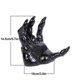 thumbnail image 3 of 2025 Halloween 3pc Halloween Resin Horror Candle Decoration Horror Hands Candles For Halloween Wall Decoration, 3 of 5