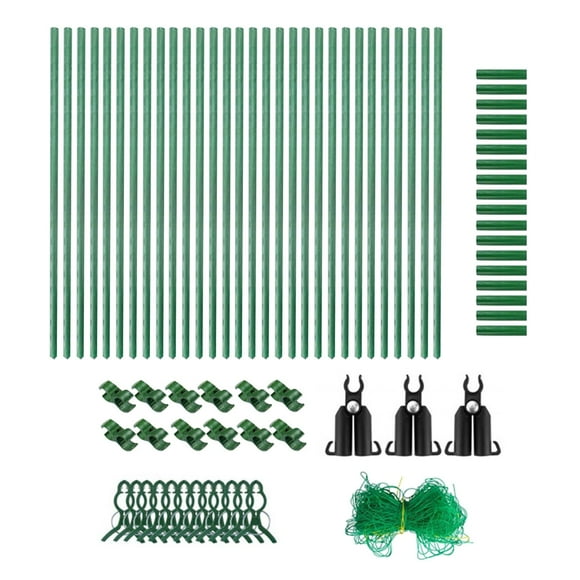 Almencla Cucumber Trellis A Frame Garden Trellis for Cucumber Tomato Grape Raised Bed