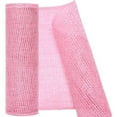 thumbnail image 2 of 10" Poly Burlap Mesh Ribbon: Pink, 2 of 4