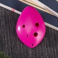 thumbnail image 3 of Ocarina Instrumento musical 6 agujeros Flauta de boca larga Regalos profesionales para niños, 3 of 6