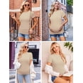 thumbnail image 2 of Ropa de maternidad Ekouaer Camisas de embarazo de manga corta M, 2 of 7