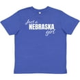 thumbnail image 3 of Inktastic Just a Nebraska Girl Born and Raised Youth T-Shirt, 3 of 5