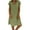 Green, variant on Summer Dresses for Women 2024, Plus Size Ethnic Style Printed Sleeveless Tank Casual Dress
