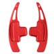 thumbnail image 2 of Extensiones De Paletas De Cambio De Volante De Coche De Aluminio Aptas Para Mercedes-Benz A B E R Class (Rojo) Vogacara VI002733-00, 2 of 7