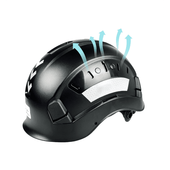 CF06 Construction Safety Helmet ABS Hard Hat Adjustable Ventilation System Hardhats Industrial Work Head Protection for Men Certified ANSI/ISEA Z89.1