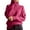 Hot Pink, variant on Telankuip Women's Oversized Turtleneck Pullover Sweaters Casual Loose Soft Warm Knitted Long Sleeve Pullover Sweaters Solid Color Chunky Knit Jumper Tops White XL