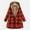 Red-a, variant on Casual Coats For Women Winter Thick Coats Warm Hooded Outerwear Fashion Print Buttons Outwear Tops With Pocket Women Sweater Women Hooded Jacket Organic Wool Jacket