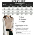 thumbnail image 6 of jinghuiyue Womens Sleeveless Sweater Vest Crew Neck Pullover Vests Business Office Ribbed Knitwear Uniform Tops S, 6 of 6
