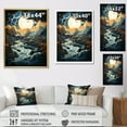thumbnail image 4 of Designart "Dreamy Oceanic Fantasy" Ocean Floater Framed Canvas Prints, 4 of 5