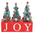 thumbnail image 1 of Adorno para árbol de Navidad, bonito árbol de Navidad de escritorio, miniárbol de Navidad, decoración de escritorio JOY, 1 of 14