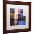 thumbnail image 2 of Trademark Fine Art "Afrikan Batik IV" Canvas Art by Color Bakery White Matte, Wood Frame, 2 of 4