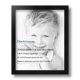 thumbnail image 2 of ArtToFrames 8" x 11" Satin Black Tall Picture Frame, 8.5x11 inch Black Wood Poster Frame (WOM-1852), 3 Pack, 2 of 7
