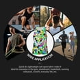 thumbnail image 7 of Yiaed Colorful Tie Dye Stained Glass Print Mens Compression Shirt Slimming Body Shaper Vest Workout Tank Tops Abs Abdomen Undershirts-Small, 7 of 7