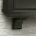 thumbnail image 4 of Mayne Nantucket Traditional Plastic Decorative Bracket in Espresso (Set of 2), 4 of 5