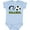 AE-Light Blue, variant on Go, Brazil- Soccer, Football Boys or Girls Baby Bodysuit