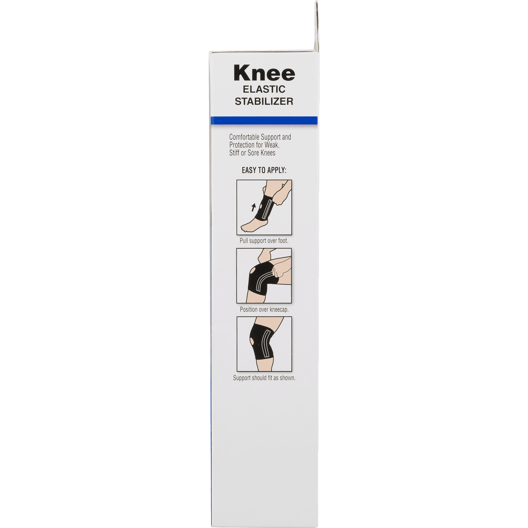 Flex Aid Elastic Knee Stabilizer, Large/X-Large