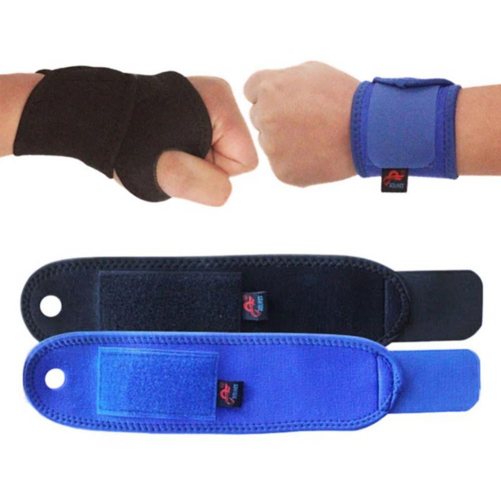 Wrist Brace, (2 Pack) Adjustable Athletic Wrist Support Wrist Wraps for