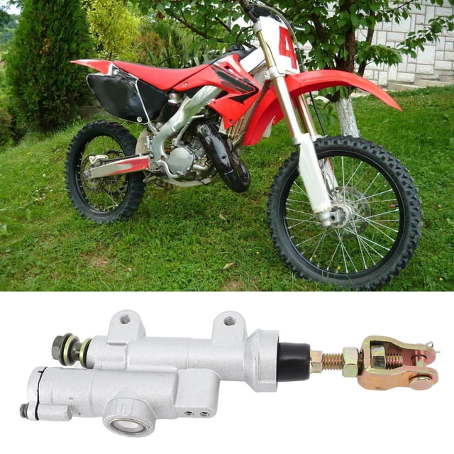 Rear Brake Master Cylinder Assembly Rear Brake Master Cylinder Pump Rear Brake Master Cylinder Metal High Performance Brake Pump For CRF 250R 450R 250X 450X CR 125R 250R