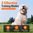 thumbnail image 4 of Dog Shock Collar 2 Dogs (10-120Lbs) - 3300ft Dog Training Collar with Remote, Real-time Dual-Channel Control with 3 Training Modes, IPX7 Waterproof E-Collar with Light, 4 of 8