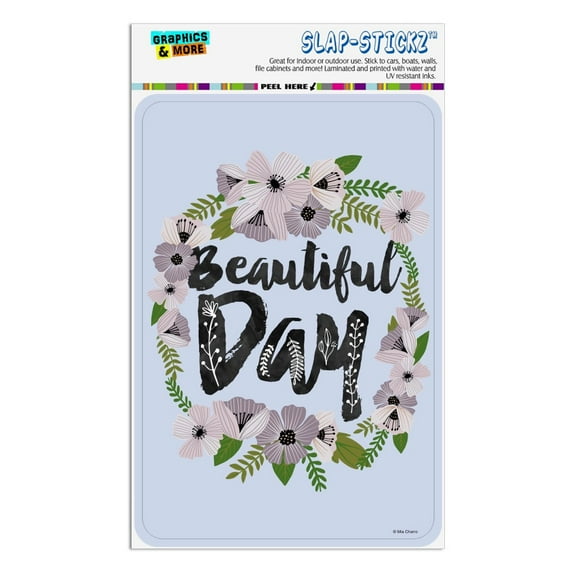 Beautiful Day Flowers Wedding Bridal Shower Home Business Office Sign