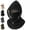 Black, variant on 2027 New 3 in 1 Winter Hat, Fleece DoubleLayer Integrated Hat, 3-in-1 Face & Neck Gaiter, Unisex Winter Fleece Balaclava Hood, Adjustable Windproof Designed for Cycling, Skiing and Cold