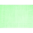 thumbnail image 1 of Ahgly Company Indoor Rectangle Solid Emerald Green Modern Area Rugs, 7' x 10', 1 of 4