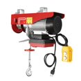 thumbnail image 3 of 880LBS Electric Hoist with Wireless Remote - 850W Dual Mode 440/880lbs Lift, 110V Overhead Winch for Garage/Construction, IP40 Waterproof & Cooling Fans, 3 of 7