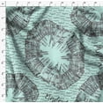 thumbnail image 4 of Soimoi Green Cotton Voile Fabric Text & Monuments Architectural Fabric Prints By Yard 42 Inch Wide, 4 of 5
