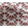 thumbnail image 5 of oneOone Viscose Chiffon Maroon Fabric Block Dress Material Fabric Print Fabric By The Yard 42 Inch Wide, 5 of 6