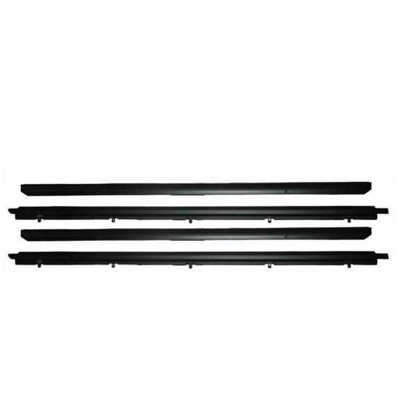 Window Sweep Felts Seals Weatherstrip 4PC Kit Set For Chevy GMC Olds Truck