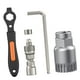 thumbnail image 1 of Juego de extractores de bielas para bicicletas, extractor de pedalier para brazos de biela con perfil estriado, robusto kit de reparación de bicicleta, 1 of 8
