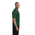 thumbnail image 3 of Sport-Tek Heather Contender Tee-XS (Forest Green Heather), 3 of 6