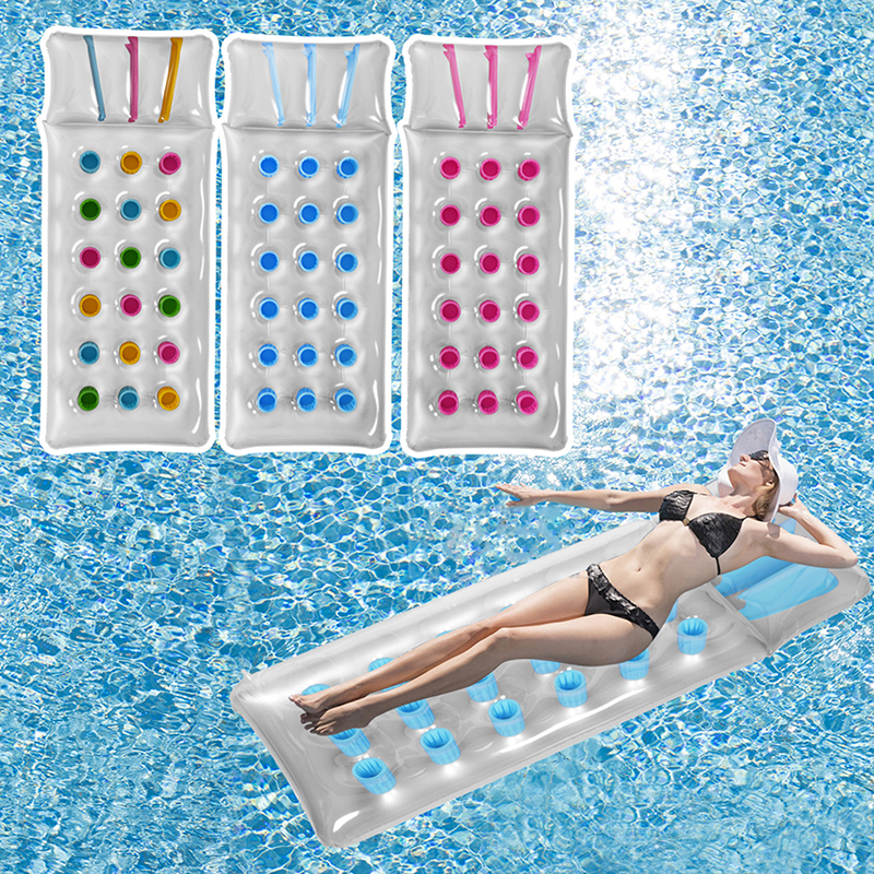 Seyurigaoka Inflatable Floating Pool Games Table Pool Lounge Floating Party Barge Outdoor