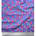 thumbnail image 1 of Soimoi Polyester Crepe Fabric Circle,Dot & Triangle Geometric Fabric Prints by Yard 42 Inch Wide, 1 of 3