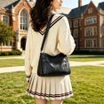 thumbnail image 3 of Sunyuer Fashion Crossbody Bag For Women Shoulder Bag Soft PU Leather Handbags Purses Multi Pocket Hobo Tote Bag, 3 of 6