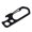 Black, variant on Naierhg Stainless Steel Key Ring Carabiner Hook Bottle Opener Hexagon Wrench Multi Tool