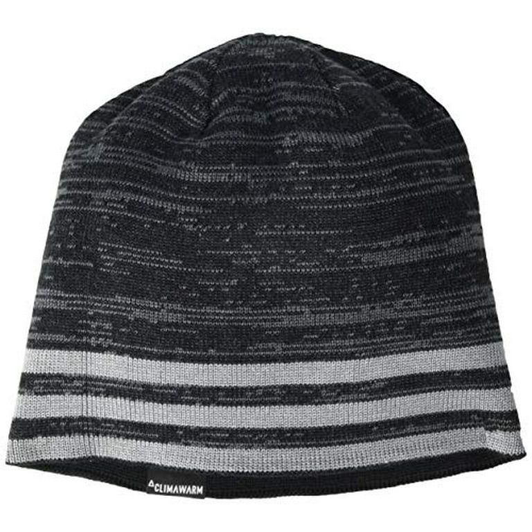 Adidas Mens Eclipse Reversible Striped Beanie Hat 