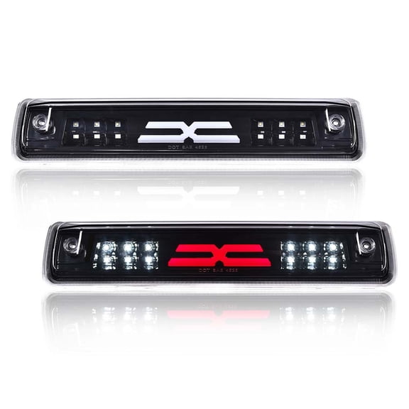 LED 3rd Third X Brake Light Rear Brake Stop Tail Light Fit for 2015-2018 Colorado/Canyon GM25971002 52019397 High Mount Stop Light Third Tail Light