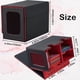 thumbnail image 5 of Caja Baraja Cartas Expositor Cartas con Bandeja para Dados Caja Baraja Caja Baraja con Capacidad para Más 160 Cartas Coleccionables Caja Almacenamiento Caja Baraja Roja, 5 of 8