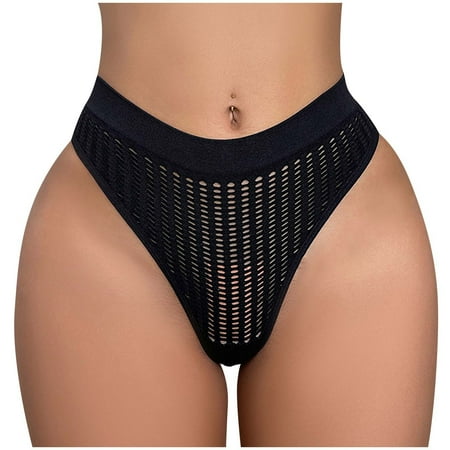 Bigersell Seamless Panties Clearance Womens Plus Size Underwear Boyshort Thongs Panty Style P-1424 Cotton Plus Size Panties Thong Briefs Mid Waist Women Cheeky Panties Black S