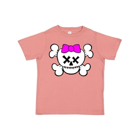 

Inktastic Skull with X Eyes Gift Toddler Toddler Girl T-Shirt