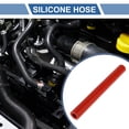 thumbnail image 2 of Unique Bargains 1pcs 13mm 0.51" ID 200mm 7.87" Length 0° Red Car Silicone Hose Universal, 2 of 7
