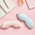 thumbnail image 3 of Coofit Heated Eye Mask USB Angel Washable Temperature Adjustable Eye Cover Sleep Mask, 3 of 10