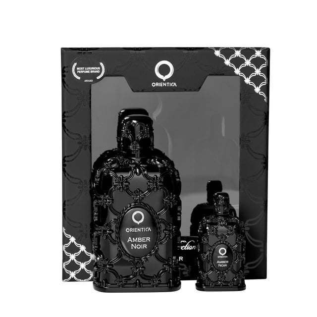 Set de regalo Perfume Orientica Amber Noir 30 ml + 7,5 ml