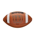thumbnail image 1 of Juego de fútbol WILSON GST Leather Game, talla oficial, 1 of 6