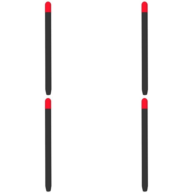 ZTTD 4 Pcs Étui en Silicone Housse Compatible Apple Pencil 2nd Generation, Peau de Protection Support Prise et Embout Accessoires Compatible Pad Pro