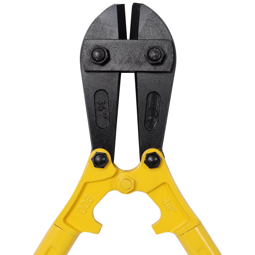 36" Heavy-Duty Medium Bolt Cutter for Fence, Steel Wire, Chain, Screws, Rivets &Padlocks, Ergonomic Soft Rubber Grip Handle