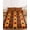 Orange, Black, Cream, Rust, variant on Full Size Fitted Sheet Set - Halloween 3 Piece Bedding Sets 16" Deep Pocket Fitted Sheet with 2 Pillowcases, Orange Black Plaid Bat Gingham Spook Brushed Microfiber Hotel Luxury Bed Sheets
