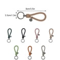 thumbnail image 4 of Wosthever Colgante para bolso, adorno para coche, llaveros, calcomanía colgante decorativa multicolor, divertido estilo Simple, tamaño Artesanía Marrón 3.3*9 cm, 4 of 6